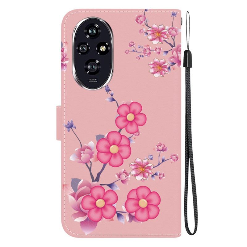 Fliptok Honor 200 Sakura Szíjjal