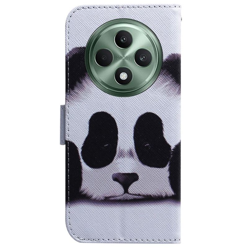 Bőrtok Oppo Reno 12f 5g Panda