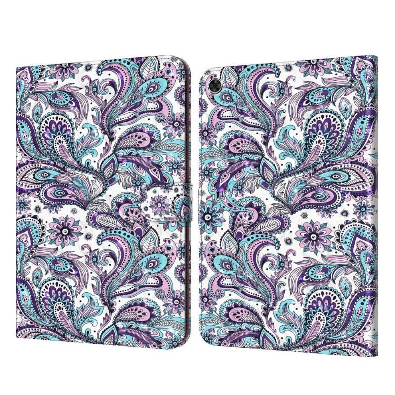 Fliptok / Bőrtok Samsung Galaxy Tab A8 (2021) Paisley