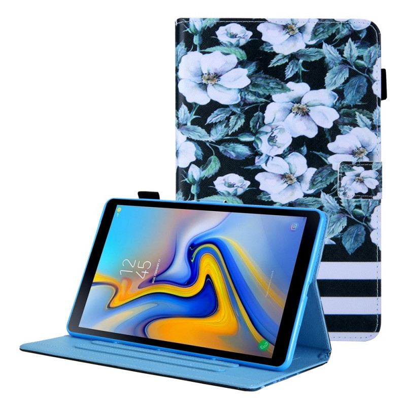 Fliptok Samsung Galaxy Tab A8 (2021) Virág Design