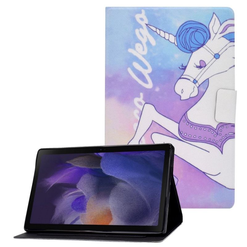 Kinyitható Tokok Samsung Galaxy Tab A8 (2021) Fantasy Unicorn