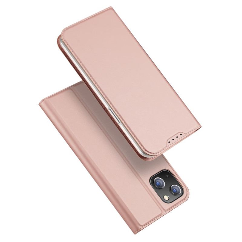 Fliptok iPhone 15 Plus Bőrtok Skin-pro Sorozat Dux Ducis