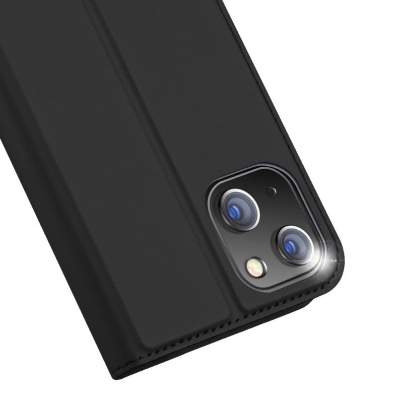 Fliptok iPhone 15 Plus Bőrtok Skin-pro Sorozat Dux Ducis