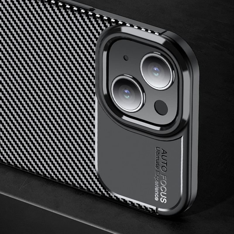 Tok iPhone 15 Plus Carbon Texture Fiber