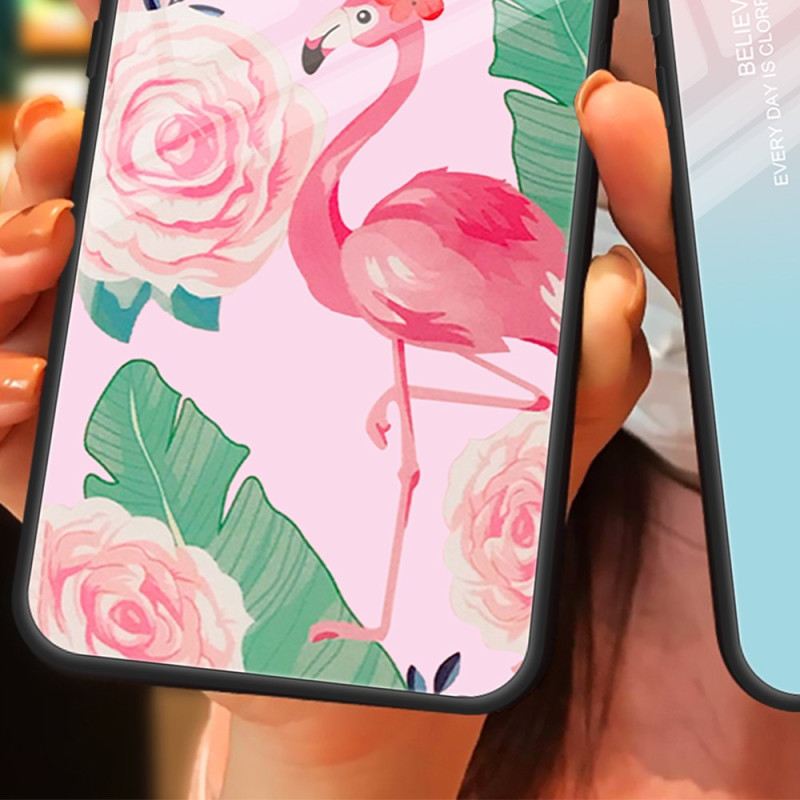 Tok iPhone 15 Plus Flamingó Edzett Üveg