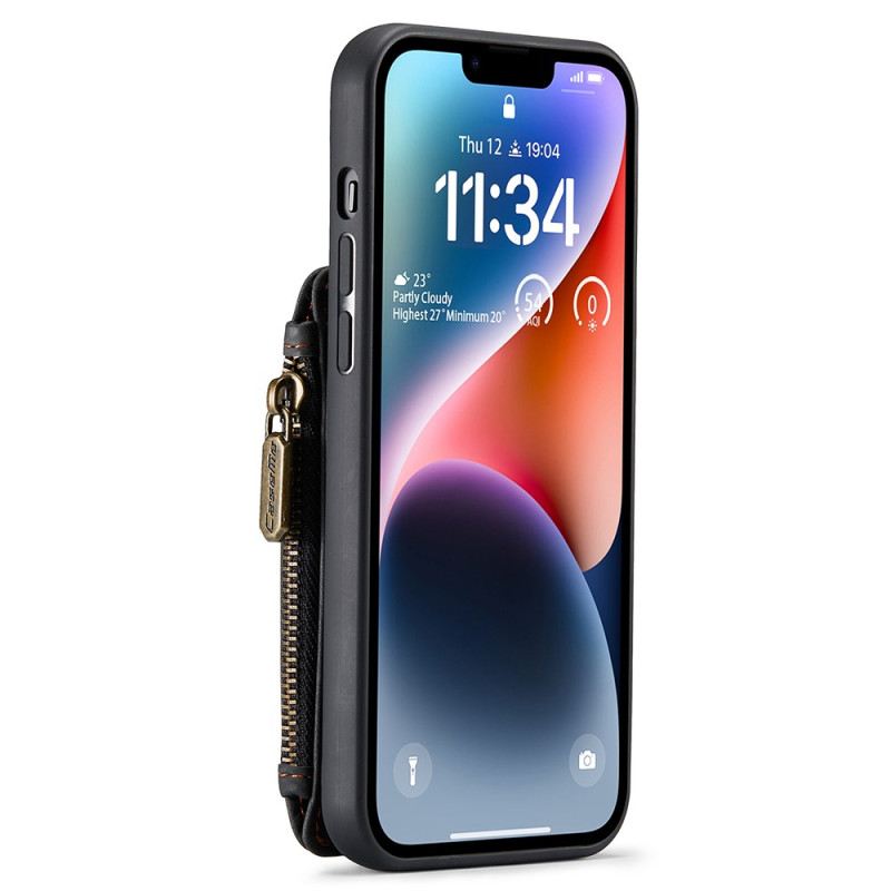 Tok iPhone 15 Plus Tárcatok Caseme Pénztárca Stílus