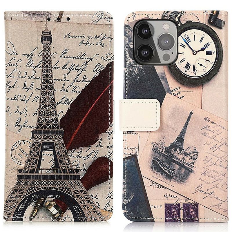 Fliptok iPhone 13 Pro Max A Költő Eiffel-tornya