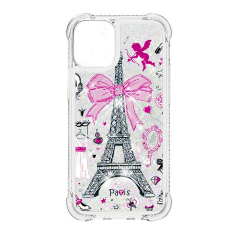 Telefontok iPhone 13 Pro Max Az Eiffel-torony Flitterei