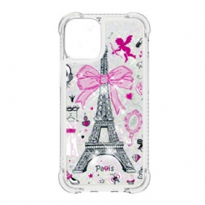 Telefontok iPhone 13 Pro Max Az Eiffel-torony Flitterei