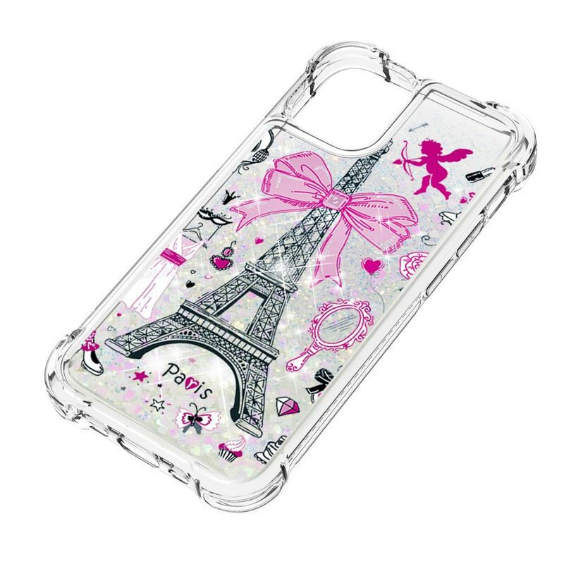 Telefontok iPhone 13 Pro Max Az Eiffel-torony Flitterei