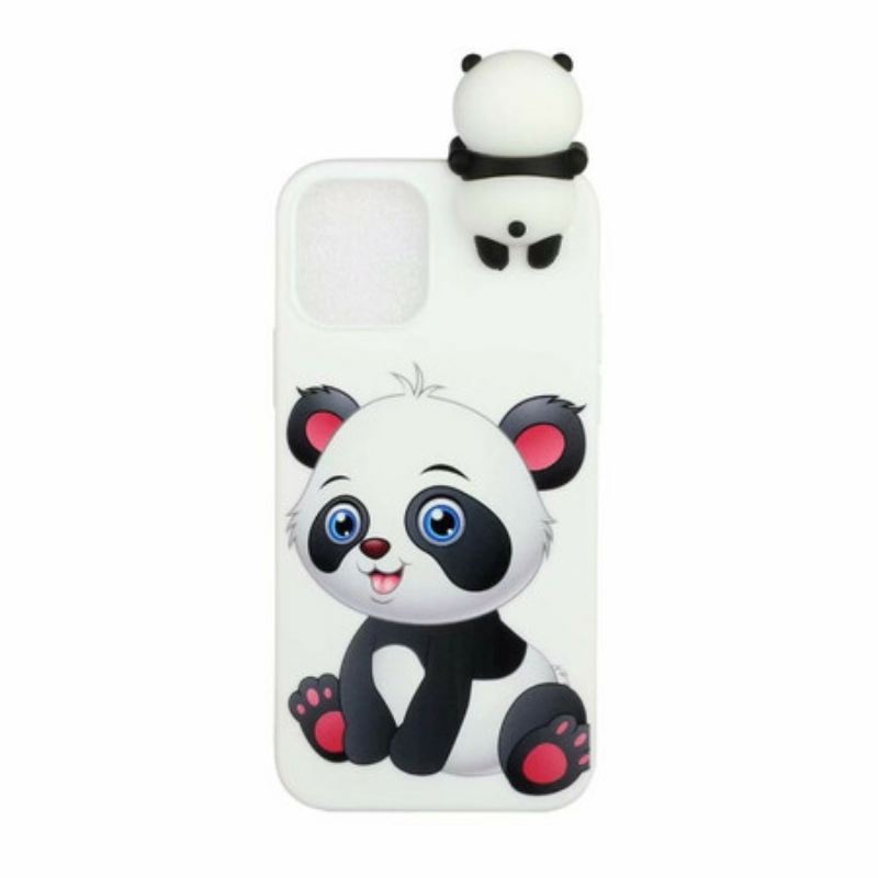 Tok iPhone 13 Pro Max Aranyos Panda 3d