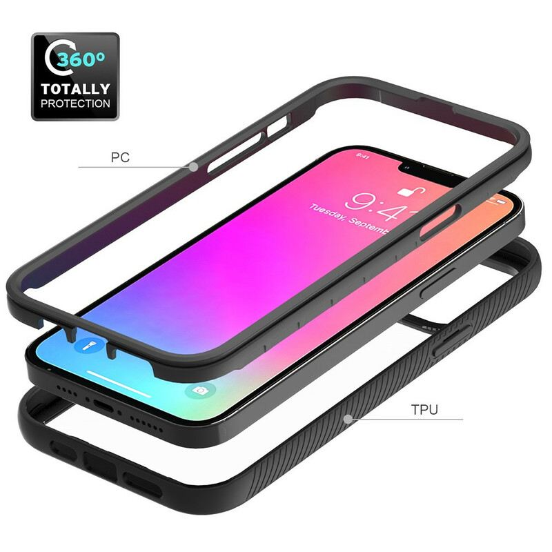 Tok iPhone 13 Pro Max Hibrid Kialakítású Szilikon Élek