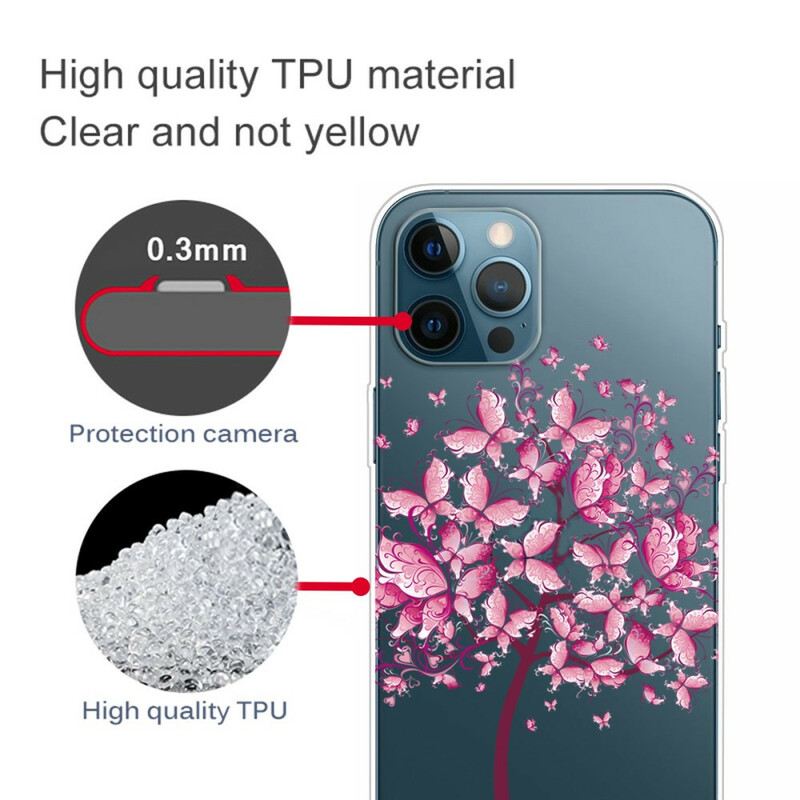 Tok iPhone 13 Pro Max Pink Tree Top