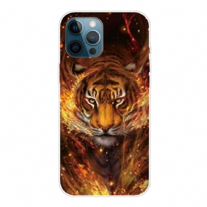 Tok iPhone 13 Pro Max Rugalmas Tigris