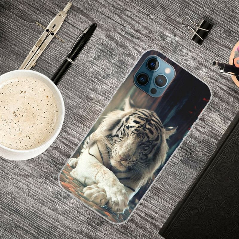 Tok iPhone 13 Pro Max Rugalmas Tigris