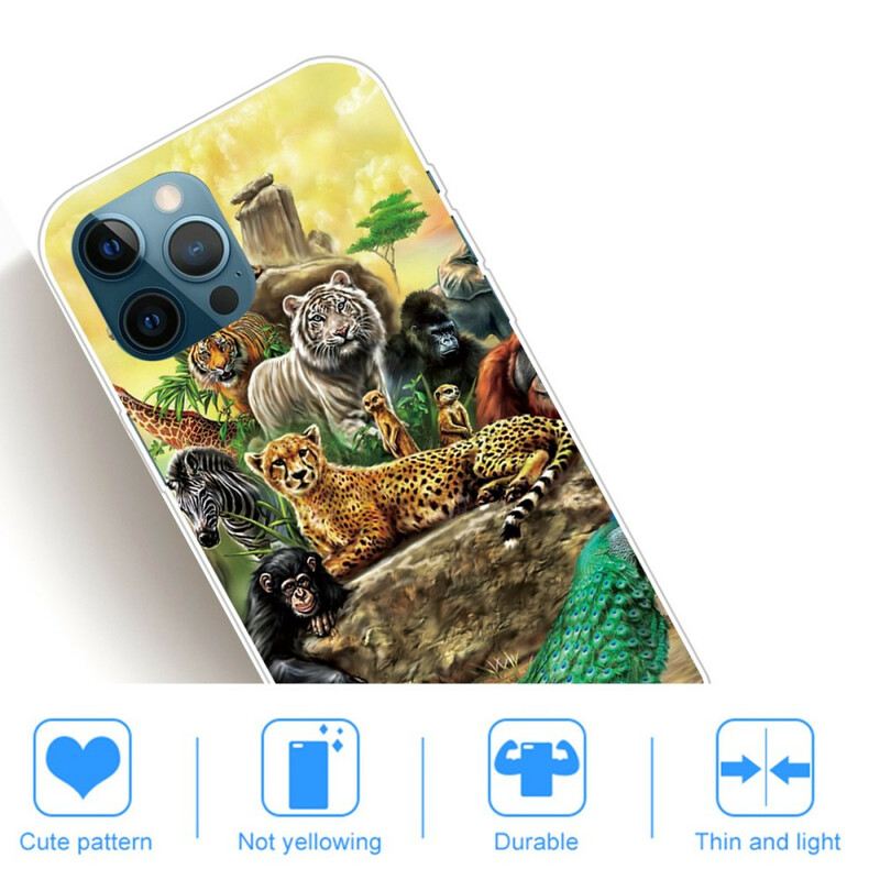 Tok iPhone 13 Pro Max Szafari Állatok