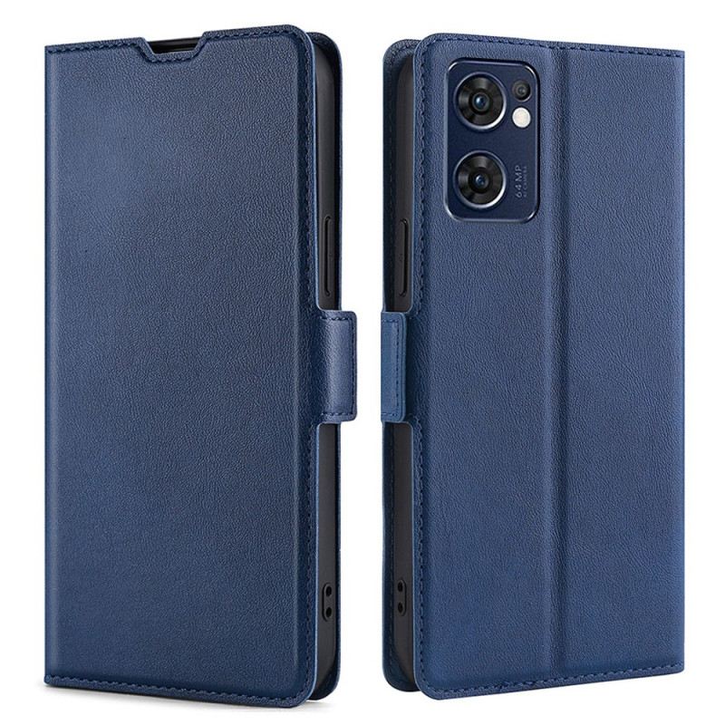 Fliptok / Bőrtok Oppo Find X5 Lite Flap Dupla Design