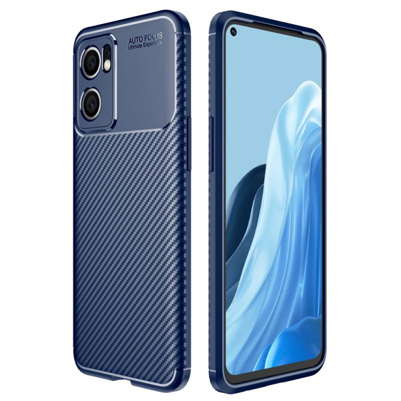 Tok Oppo Find X5 Lite Csiszolt Szénszálas