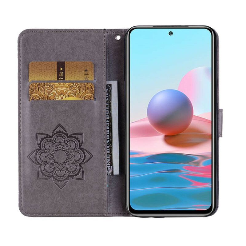 Fliptok Xiaomi Redmi Note 10 / 10S Bagoly Mandala És Varázsa