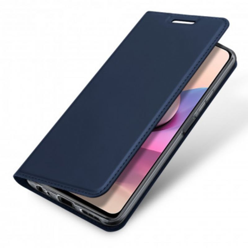 Fliptok Xiaomi Redmi Note 10 / 10S Bőrtok Skin Pro Dux Ducis