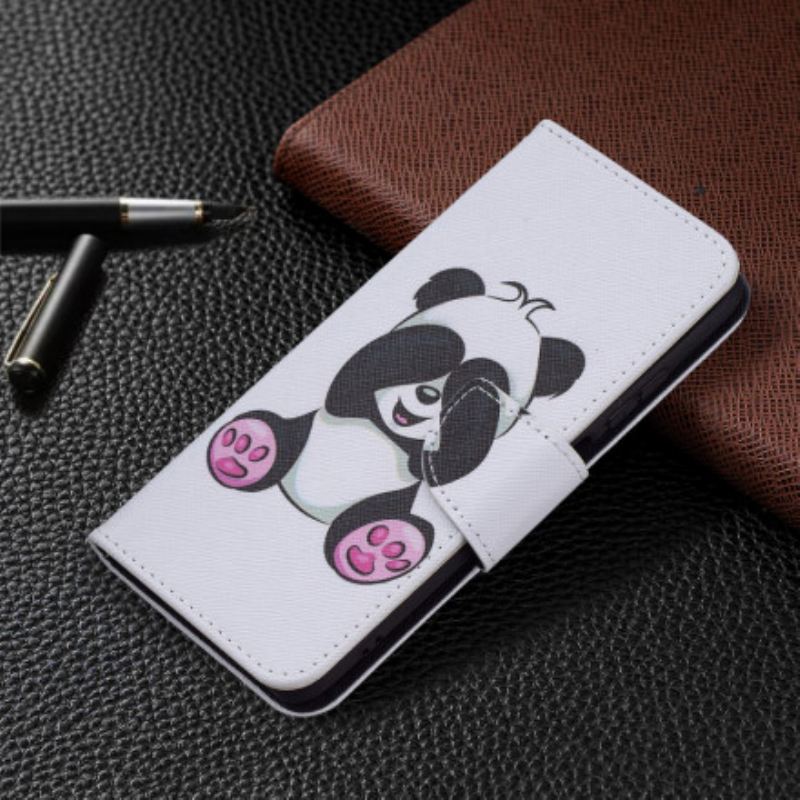 Kinyitható Tokok Xiaomi Redmi Note 10 / 10S Panda Fun