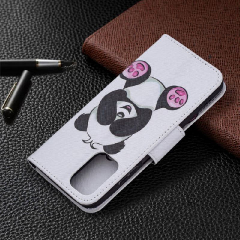 Kinyitható Tokok Xiaomi Redmi Note 10 / 10S Panda Fun