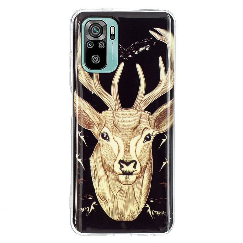 Telefontok Xiaomi Redmi Note 10 / 10S Fluoreszkáló Majestic Deer