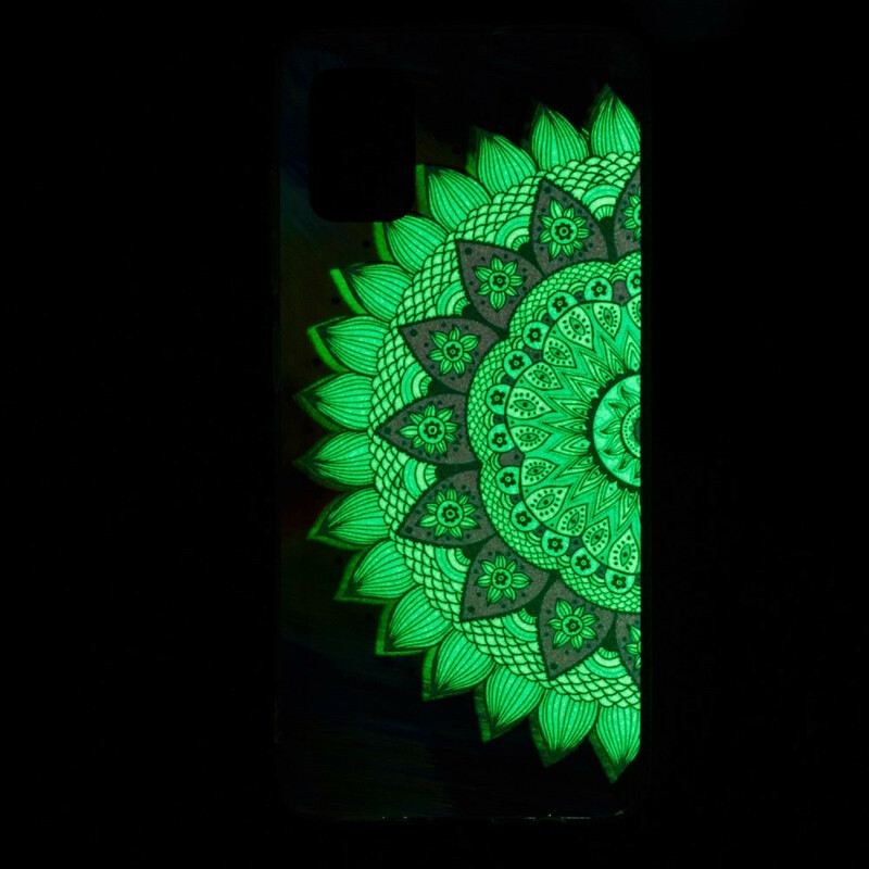 Telefontok Xiaomi Redmi Note 10 / 10S Fluoreszkáló Színes Mandala