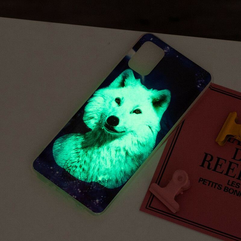 Telefontok Xiaomi Redmi Note 10 / 10S Fluoreszkáló Wolf Sorozat