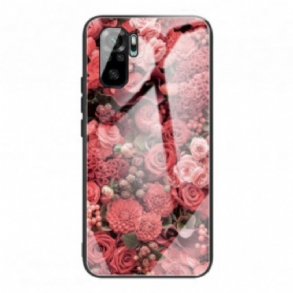 Tok Xiaomi Redmi Note 10 / 10S Rose Flowers Edzett Üveg