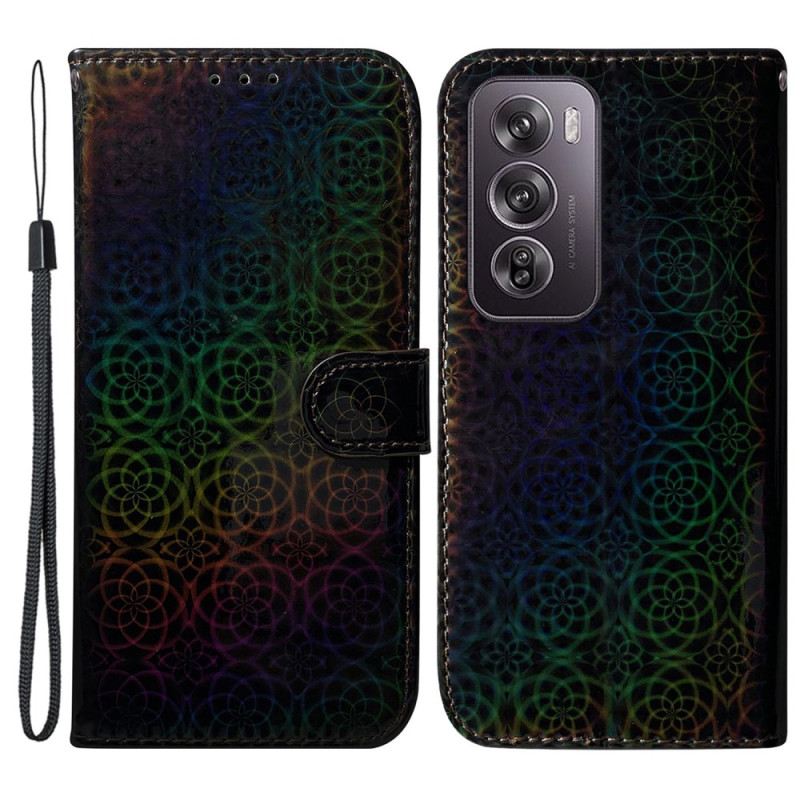 Bőrtok Oppo Reno 12 Pro 5g Disco Stílus