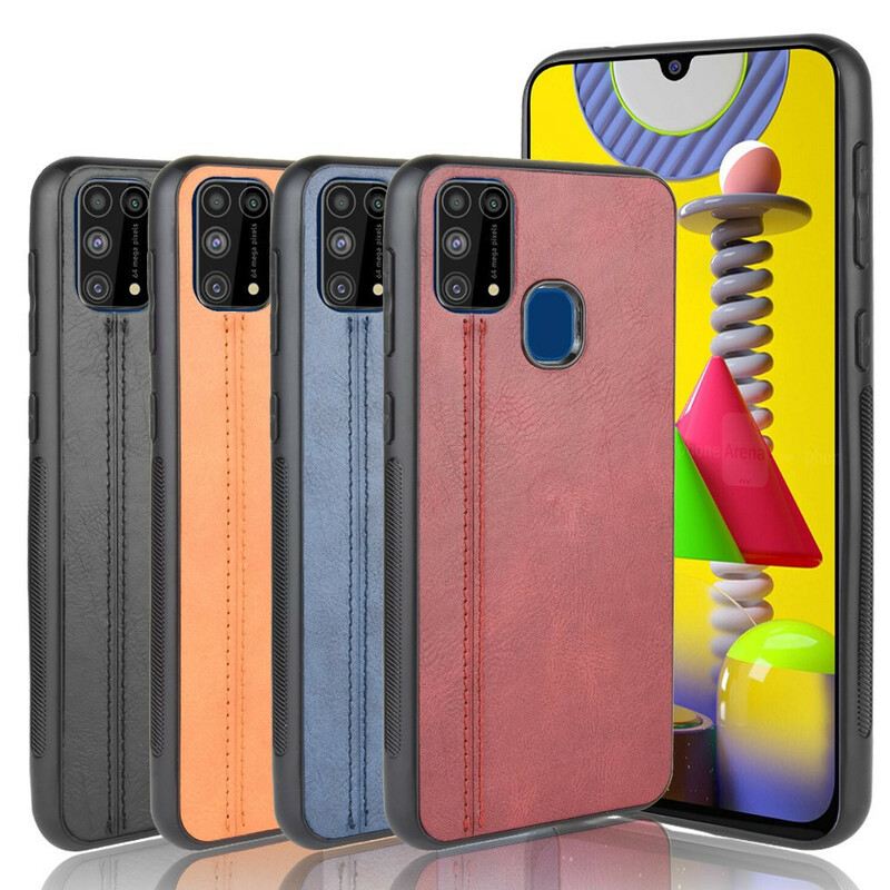 Tok Samsung Galaxy M31 Couture Bőr Hatás