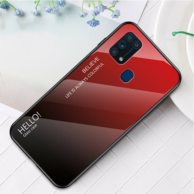 Tok Samsung Galaxy M31 Edzett Üveg Hello