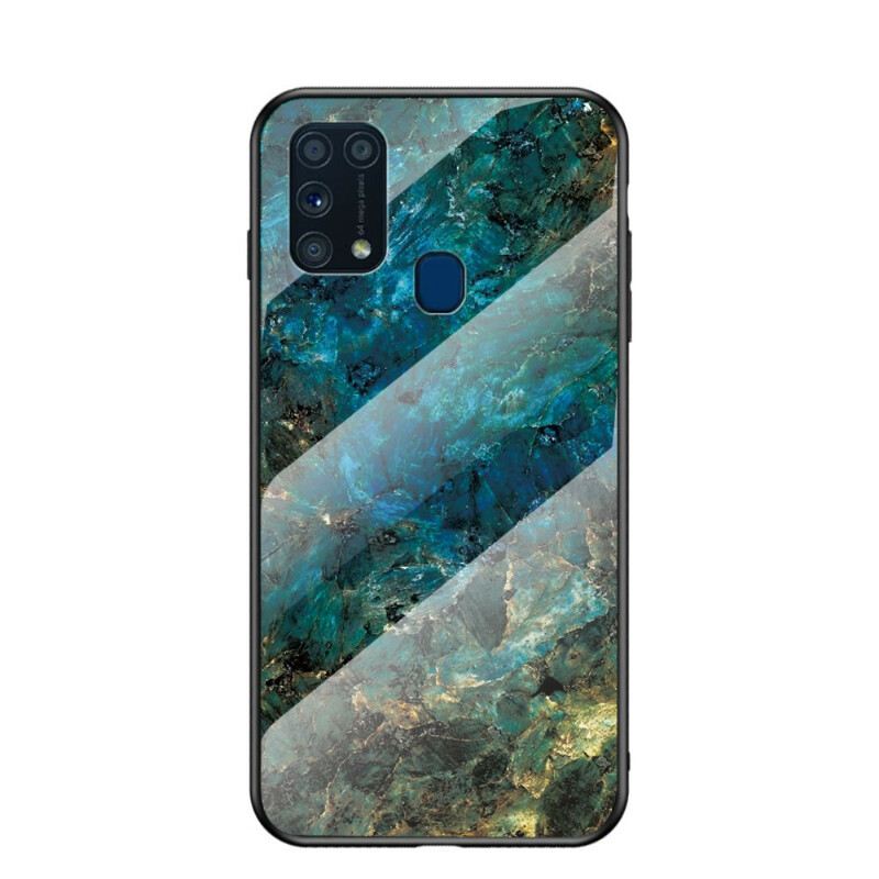 Tok Samsung Galaxy M31 Prémium Színes Edzett Üveg