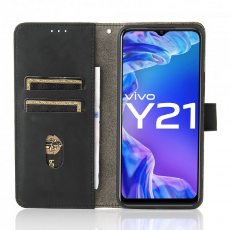 Kinyitható Tokok Vivo Y21s Skin Touch