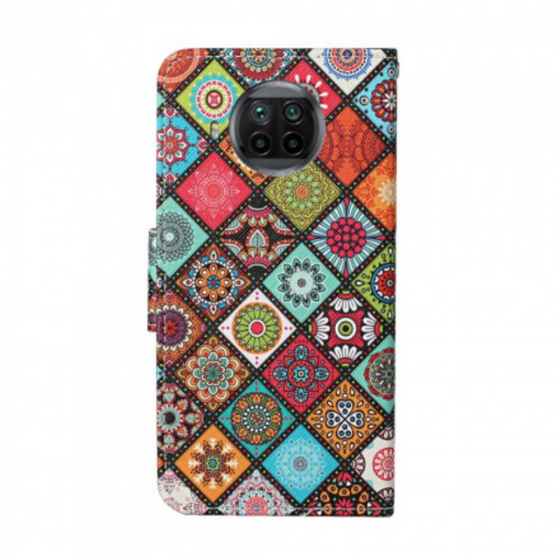 Fliptok / Bőrtok Xiaomi Redmi Note 9 Pro 5G Mandala Paplan