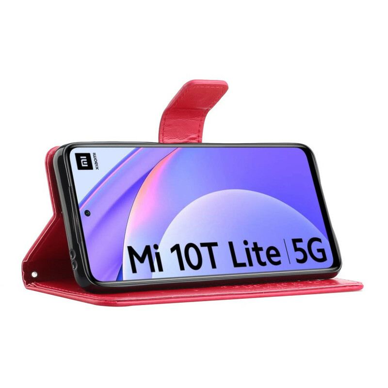 Fliptok Xiaomi Redmi Note 9 Pro 5G szíjjal Tangafa És Baglyok