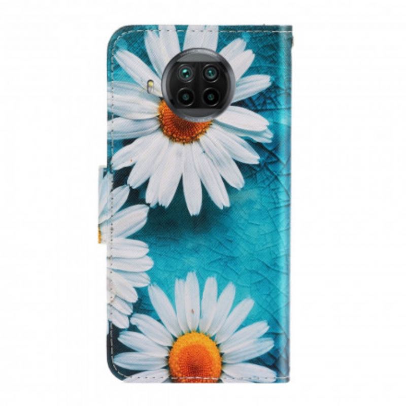 Fliptok Xiaomi Redmi Note 9 Pro 5G szíjjal Thong Daisies