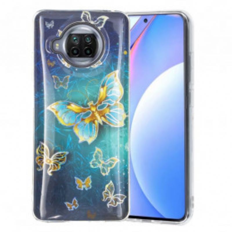 Tok Xiaomi Redmi Note 9 Pro 5G Design Pillangók