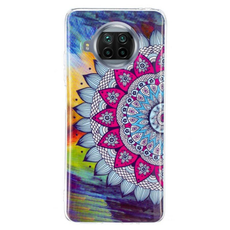 Tok Xiaomi Redmi Note 9 Pro 5G Fluoreszkáló Színes Mandala