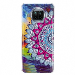 Tok Xiaomi Redmi Note 9 Pro 5G Fluoreszkáló Színes Mandala