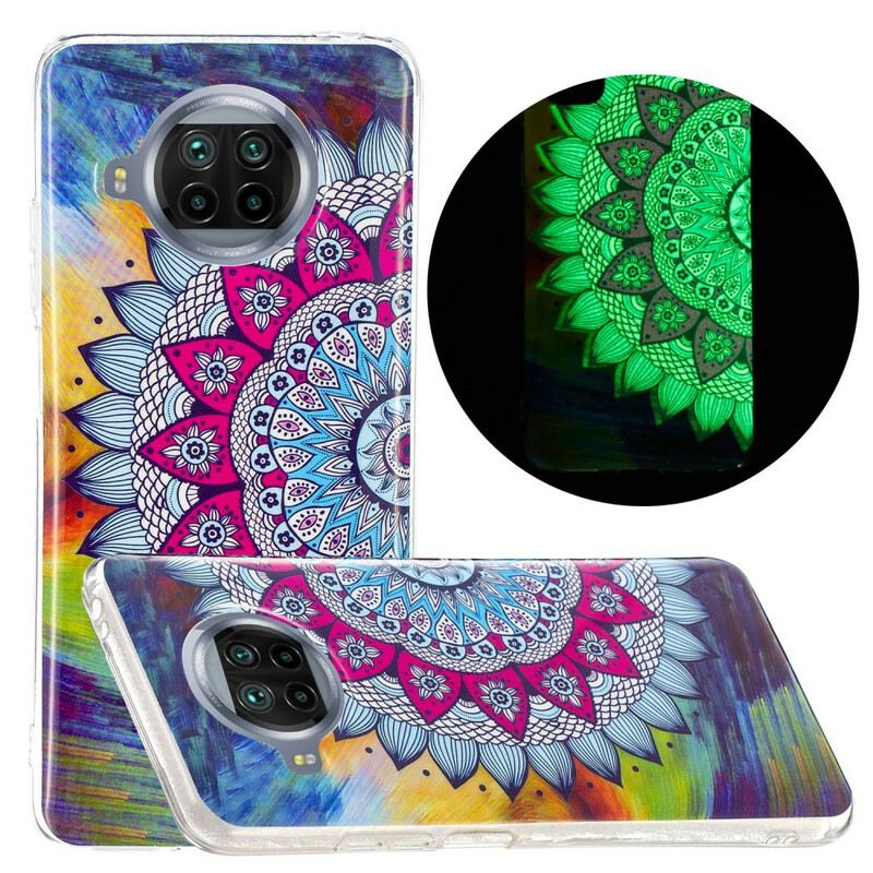 Tok Xiaomi Redmi Note 9 Pro 5G Fluoreszkáló Színes Mandala