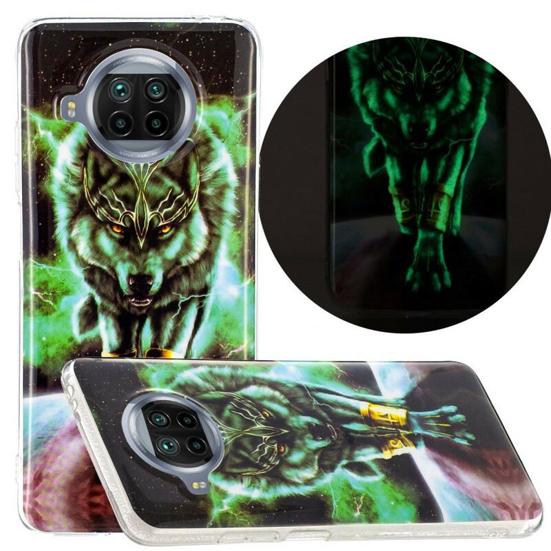 Tok Xiaomi Redmi Note 9 Pro 5G Fluoreszkáló Wolf Sorozat