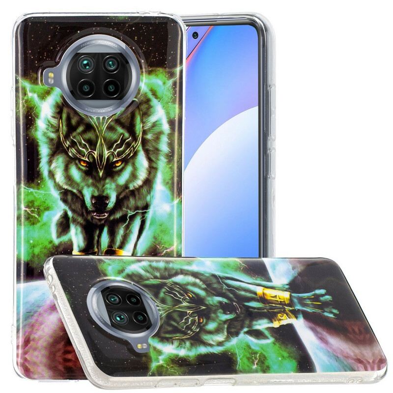 Tok Xiaomi Redmi Note 9 Pro 5G Fluoreszkáló Wolf Sorozat