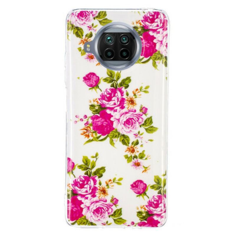 Tok Xiaomi Redmi Note 9 Pro 5G Neon Liberty Flowers