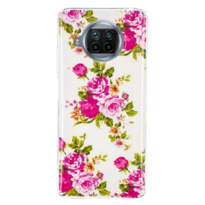 Tok Xiaomi Redmi Note 9 Pro 5G Neon Liberty Flowers