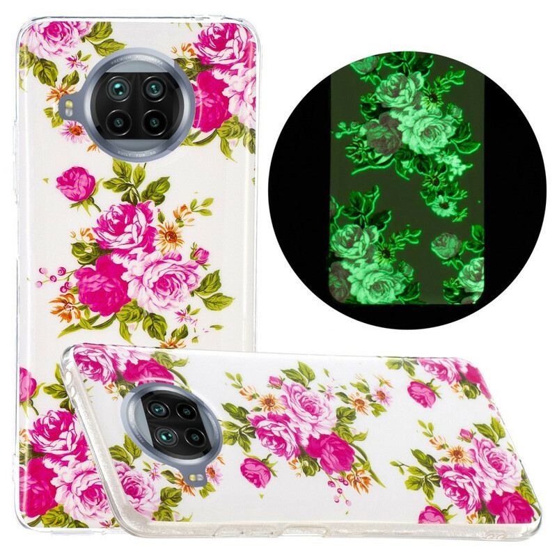 Tok Xiaomi Redmi Note 9 Pro 5G Neon Liberty Flowers