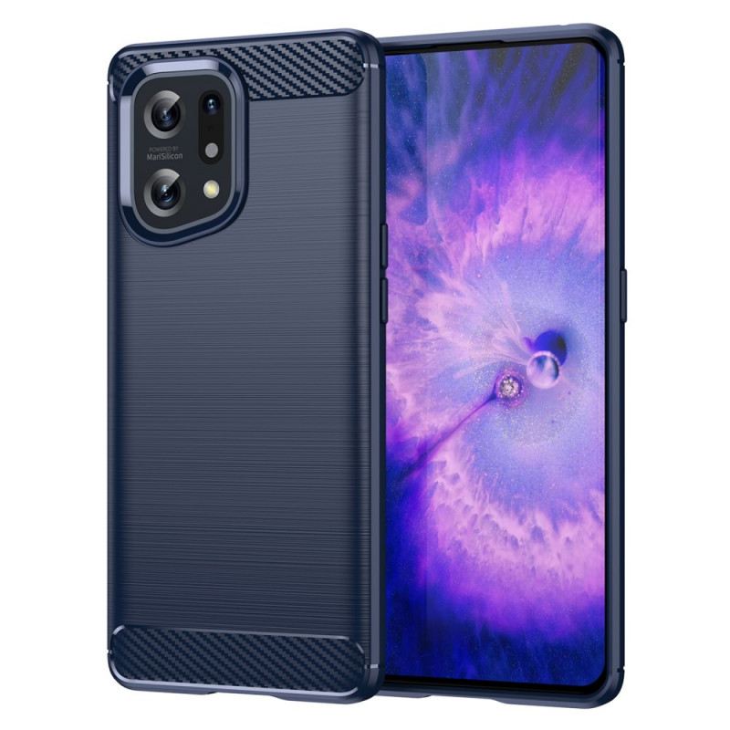 Tok Oppo Find X5 Csiszolt Szénszálas