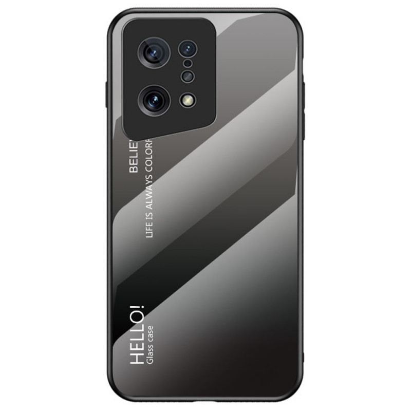 Tok Oppo Find X5 Edzett Üveg Hello