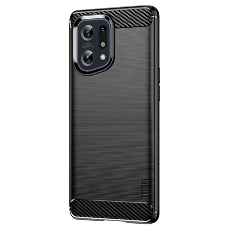 Tok Oppo Find X5 Mofi Szálcsiszolt Szénszálas